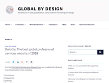 Tablet Screenshot of globalbydesign.com